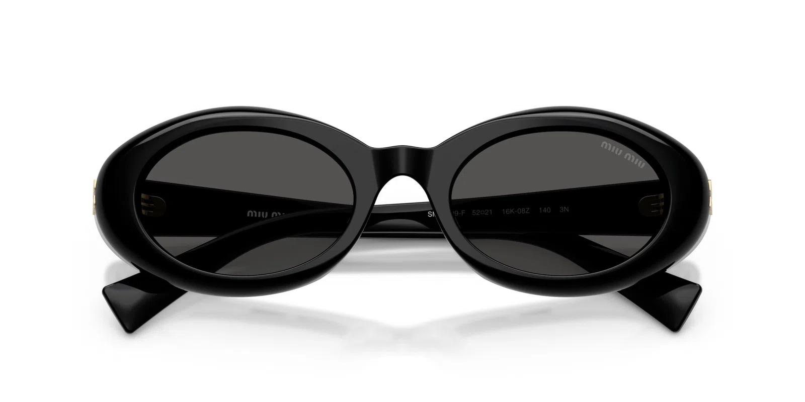 Miu B09SF Sunglasses - Black - view 7